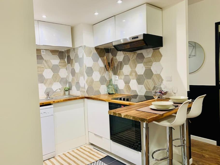 Appartement T2 Ideal Pour Familles Ou Sejour D Affaire Argenteuil Exteriör bild